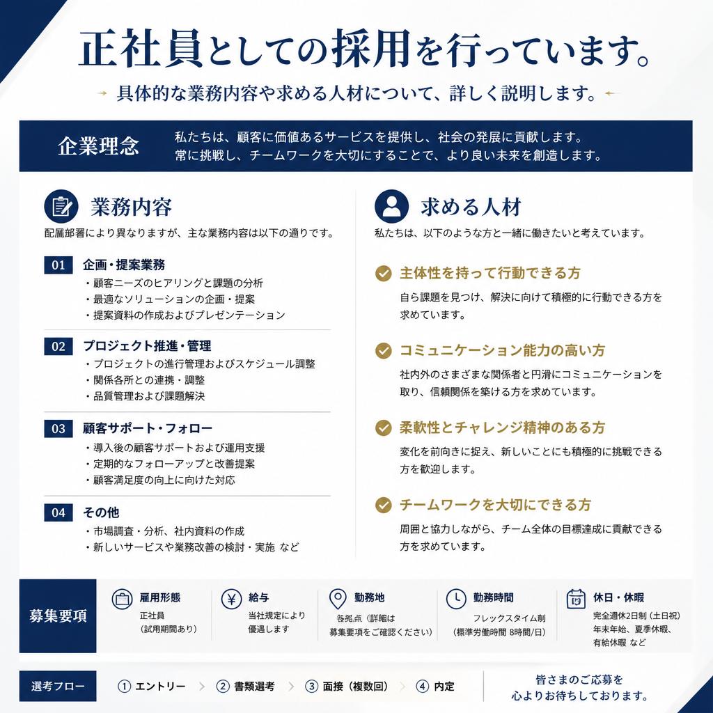 募集要項