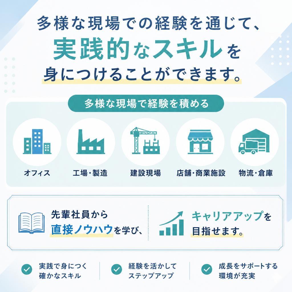 プロの技術を身につけよう