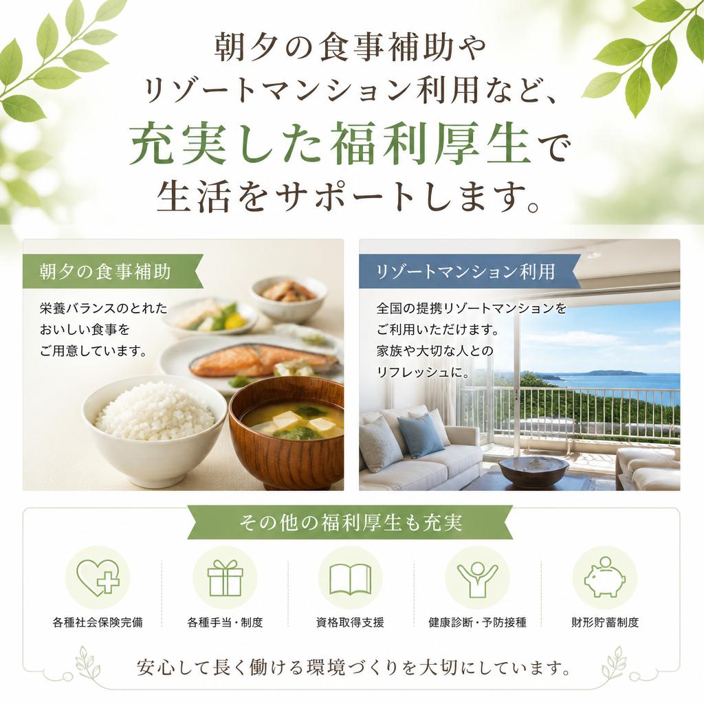 福利厚生の充実