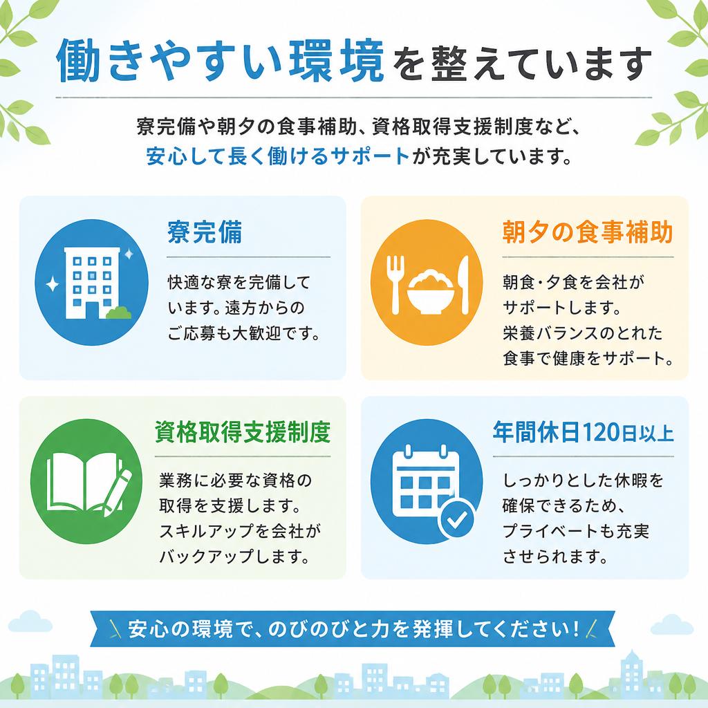 福利厚生の充実