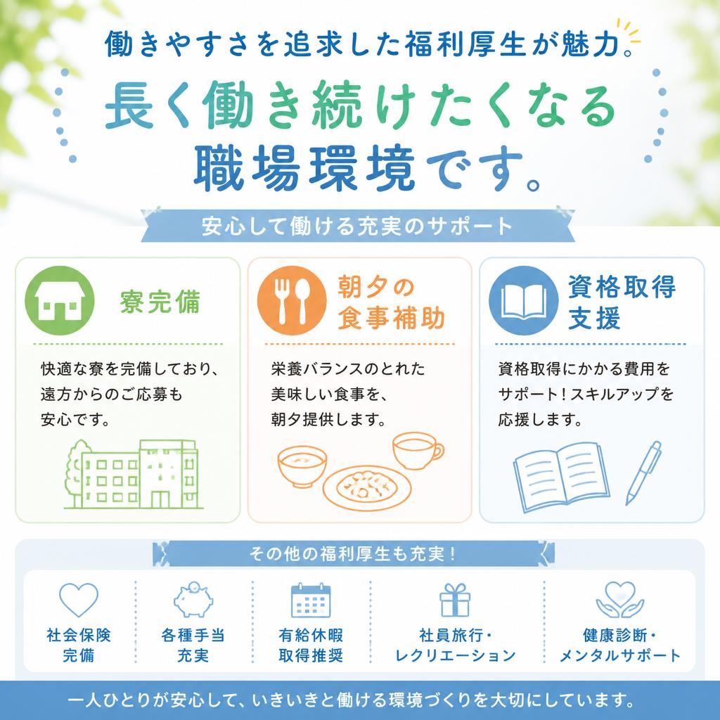 福利厚生の充実
