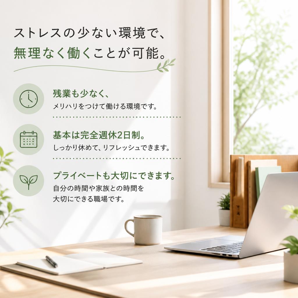 働きやすい職場環境